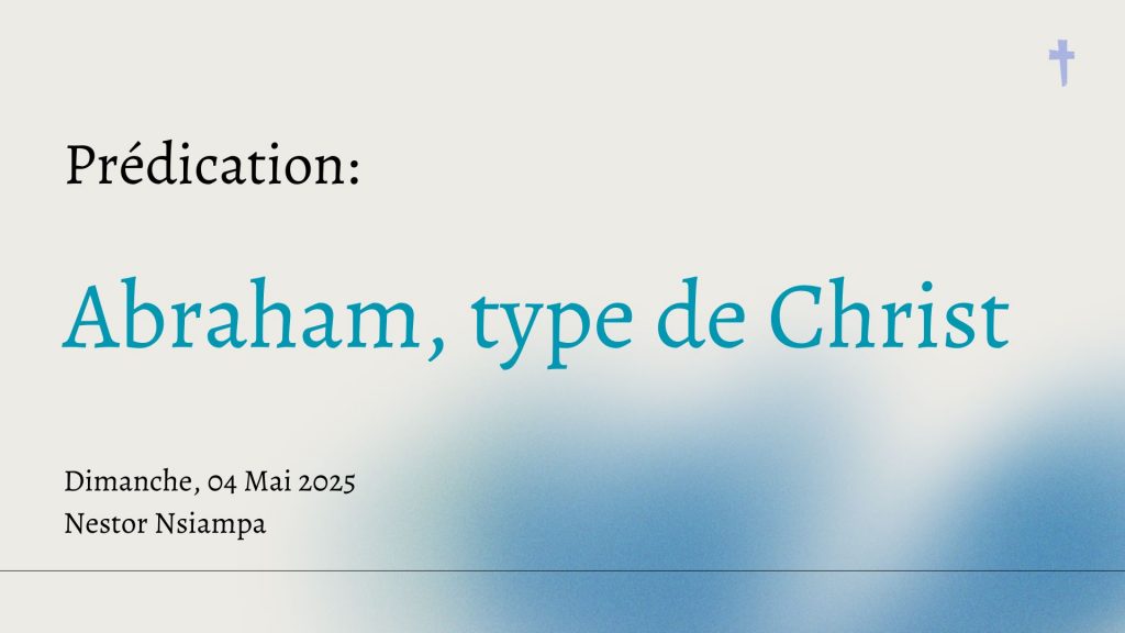 Abraham, type de Christ