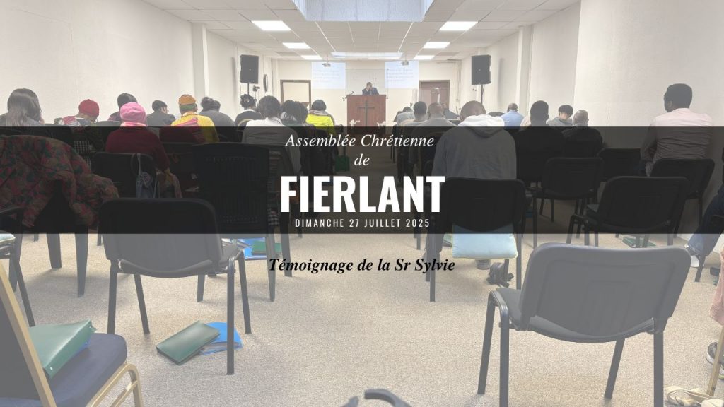 Témoignage de la Sr Sylvie