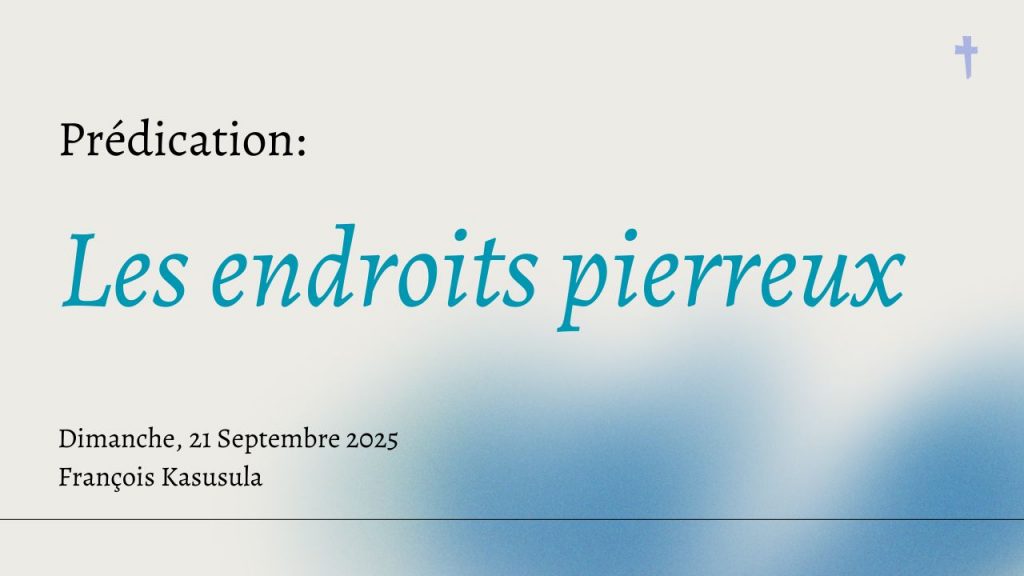 Les endroits pierreux