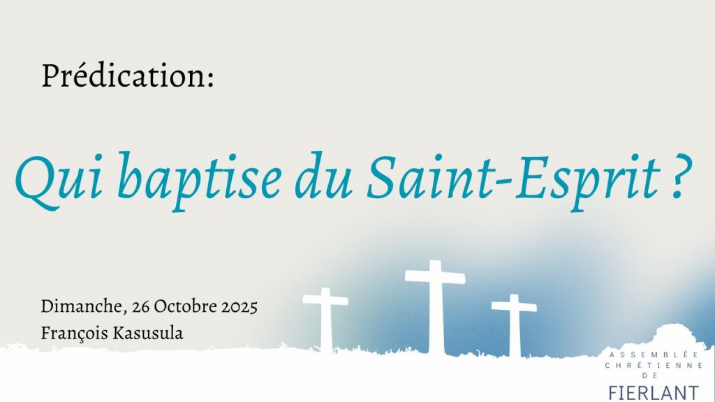 Qui baptise du Saint-Esprit ?