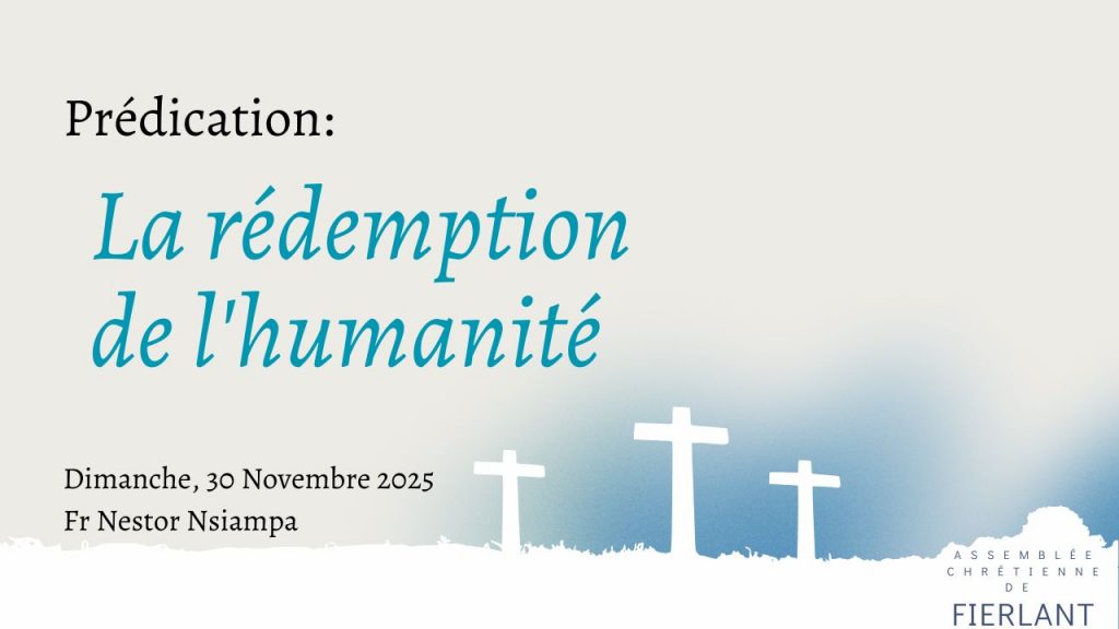 La rédemption de l&rsquo;humanité