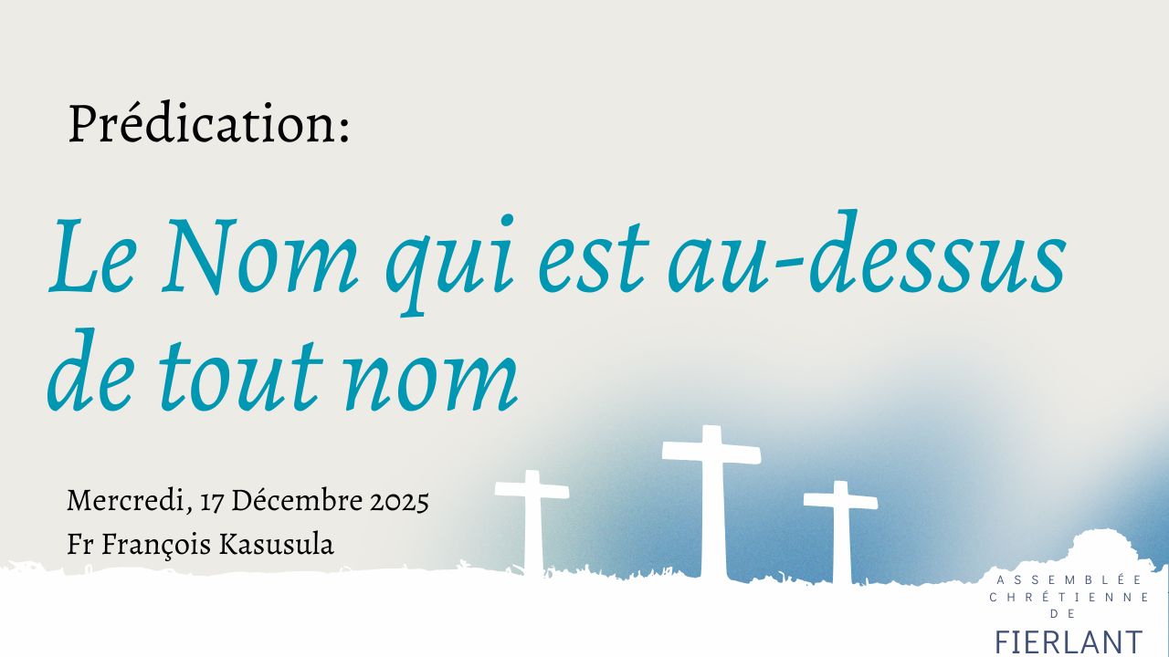 Le Nom qui est au-dessus de tout nom