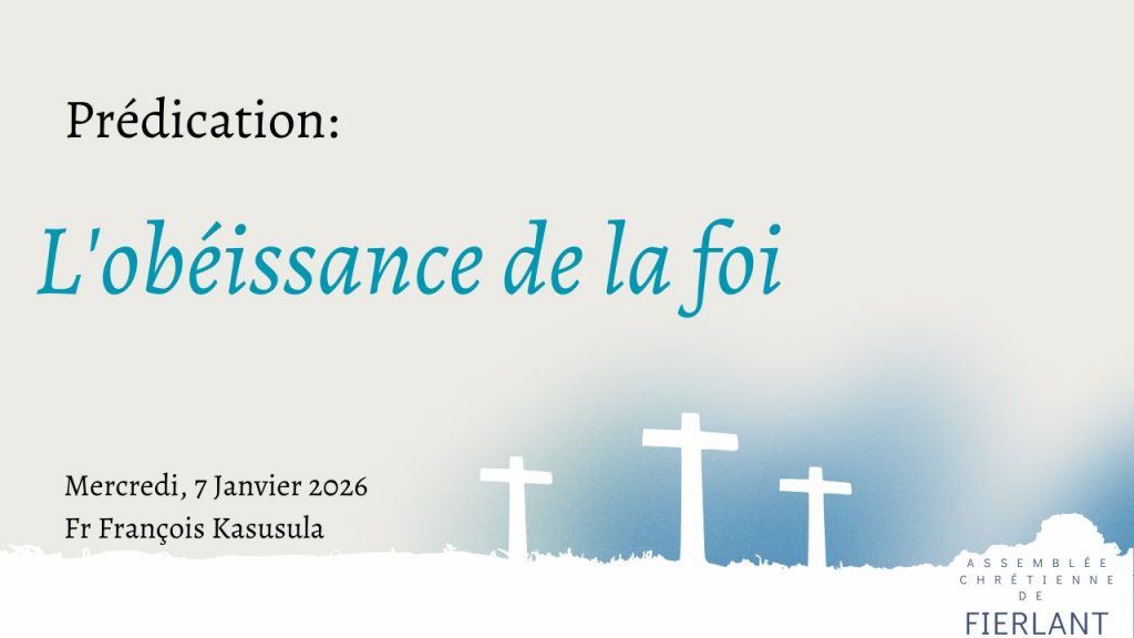 L&rsquo;obéissance de la foi