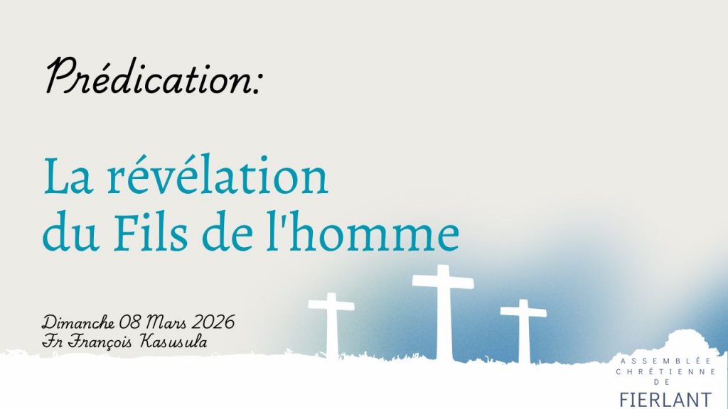 La révélation du Fils de l&rsquo;homme