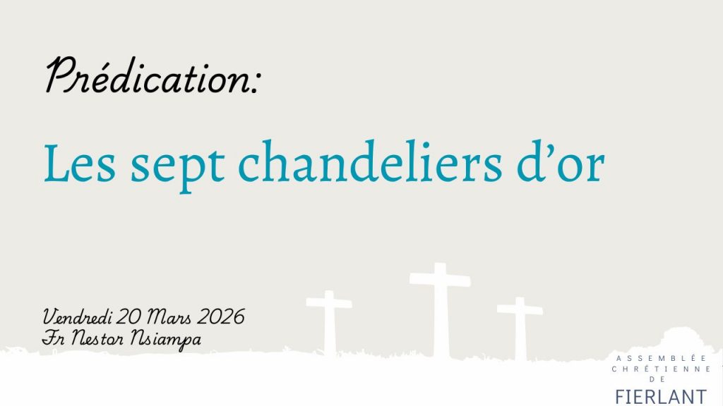 Les sept chandeliers d’or