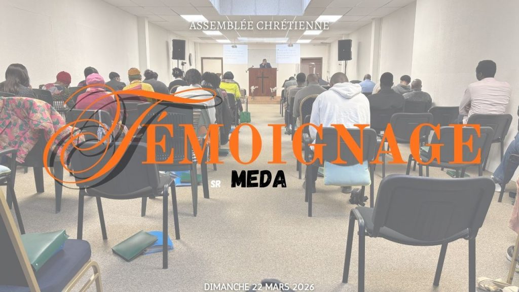 Témoignage de la soeur Meda