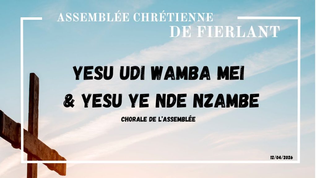 Yesu udi wamba mei & Yesu Ye nde Nzambe