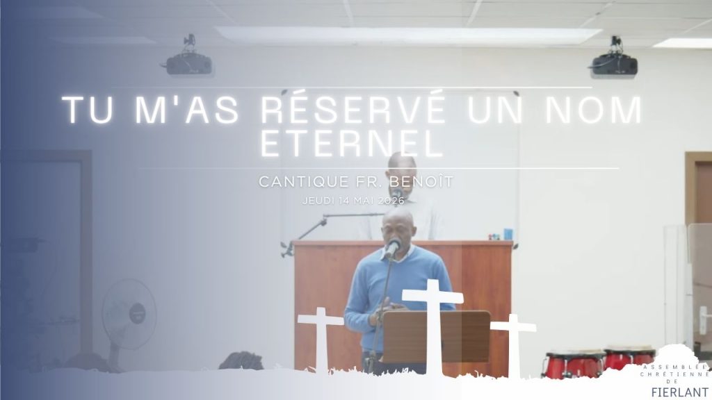Tu m&rsquo;as réservé un nom eternel
